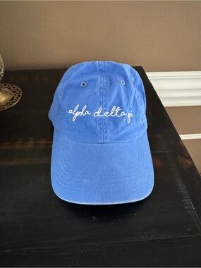 Blue Embroidered Baseball Hat ADPI